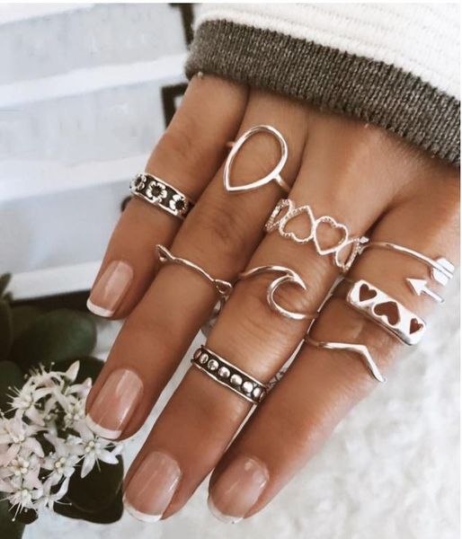 cluster rings delysia king 9pcs fashion set for women heart brass knuckels arrow boho hand jewelry, Golden;silver
cluster rings delysia king 9pcs fashion set for women heart brass knuckels arrow boho hand jewelry, Golden;silver