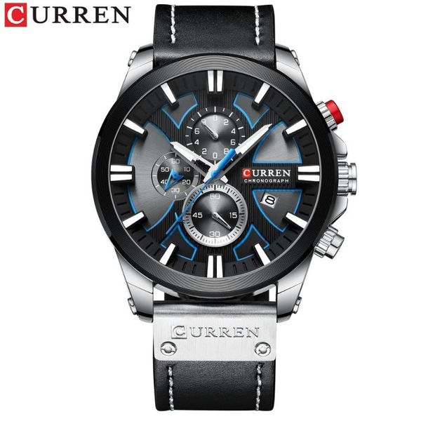 wristwatches men watch waterproof quartz wrist multifunctional calendar alloy case leather band, Slivery;brown
wristwatches men watch waterproof quartz wrist multifunctional calendar alloy case leather band, Slivery;brown