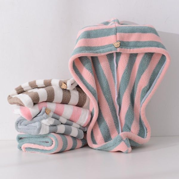 shower caps fashion striped dry hair hat microfiber soft coral fleece bath towel quickly turban cap tools bathroom accessories
shower caps fashion striped dry hair hat microfiber soft coral fleece bath towel quickly turban cap tools bathroom accessories