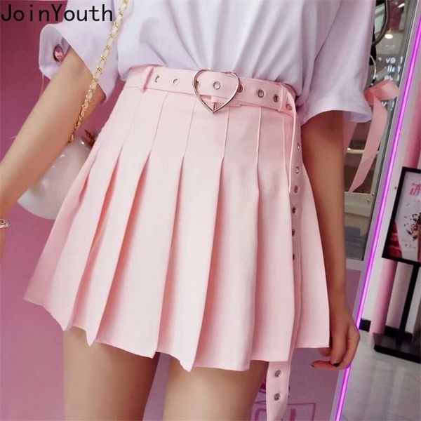 joinyouth women mini skirt high waist pleated skirt preppy style lace up jupe solid sweet summer fashion skirts mujer faldas 210311, Black
joinyouth women mini skirt high waist pleated skirt preppy style lace up jupe solid sweet summer fashion skirts mujer faldas 210311, Black