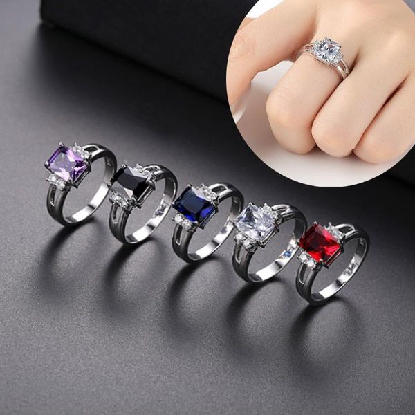 wedding rings 5 style vintage male female black square stone ring fashion silver color band crystal promise engagement, Slivery;golden
wedding rings 5 style vintage male female black square stone ring fashion silver color band crystal promise engagement, Slivery;golden
