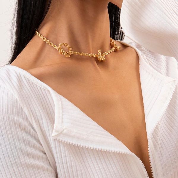 chains necklace silver color metal female fashion jewelry 2021 
chains necklace silver color metal female fashion jewelry 2021