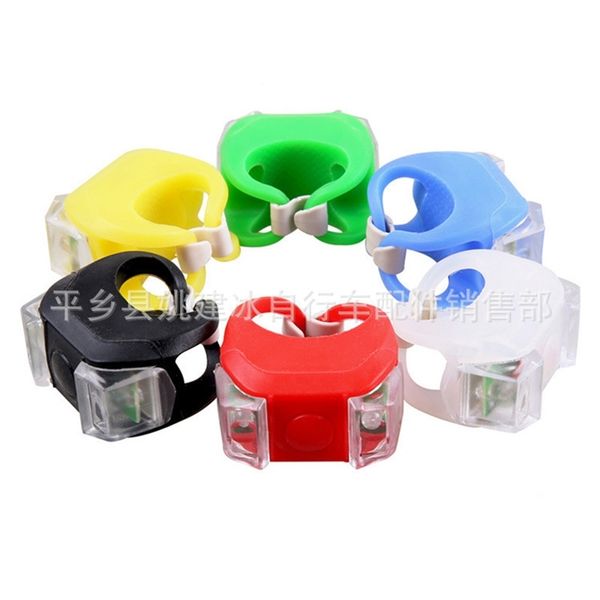 mountain bike six generation double eyes silicone warning frog bicycle tail cushion lamp small battery
mountain bike six generation double eyes silicone warning frog bicycle tail cushion lamp small battery