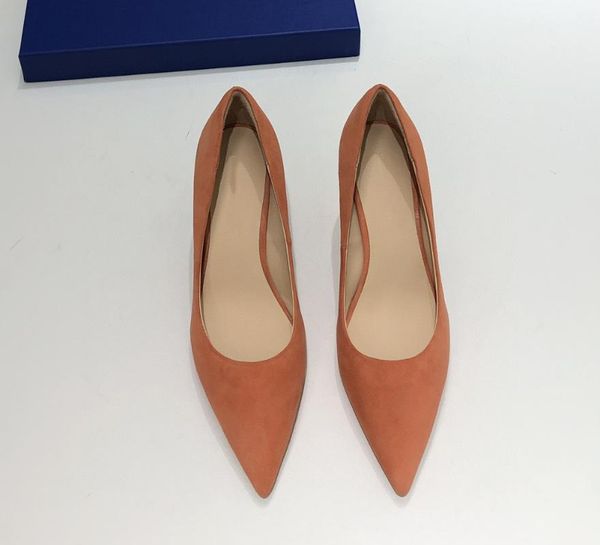 dress shoes women's pointy stilettos sheep suede high heels in spring and autumn of 2021 with low shallow mouths, Black
dress shoes women's pointy stilettos sheep suede high heels in spring and autumn of 2021 with low shallow mouths, Black