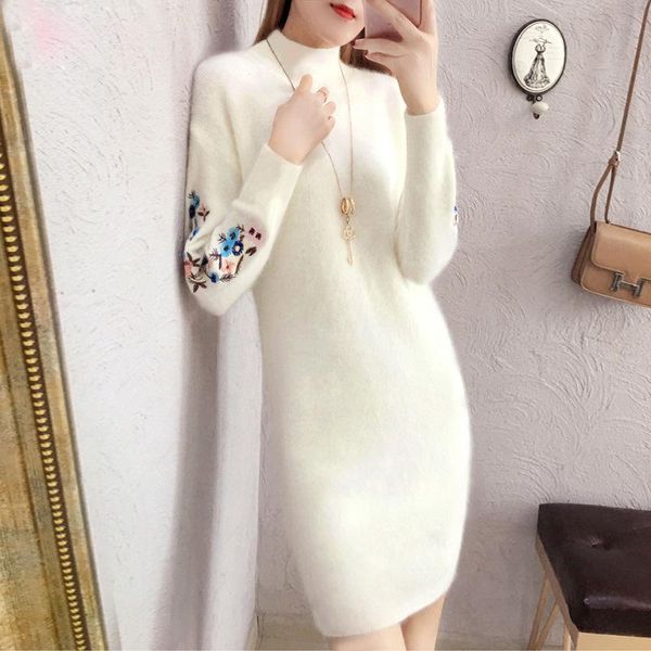 casual dresses women long sleeve sweater chinese style hem autumn straight o-neck mini knitted, Black;gray
casual dresses women long sleeve sweater chinese style hem autumn straight o-neck mini knitted, Black;gray