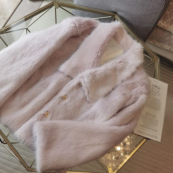 winter lapel hairy shaggy fox faux fur coat trendy women long sleeve furry fur warm jacket short outerwear, Black
winter lapel hairy shaggy fox faux fur coat trendy women long sleeve furry fur warm jacket short outerwear, Black