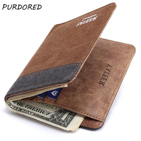 wallets purdored 1 pc slim men short wallet canvas fashion young student card holder vintage leather thin male carteira, Red;black
wallets purdored 1 pc slim men short wallet canvas fashion young student card holder vintage leather thin male carteira, Red;black