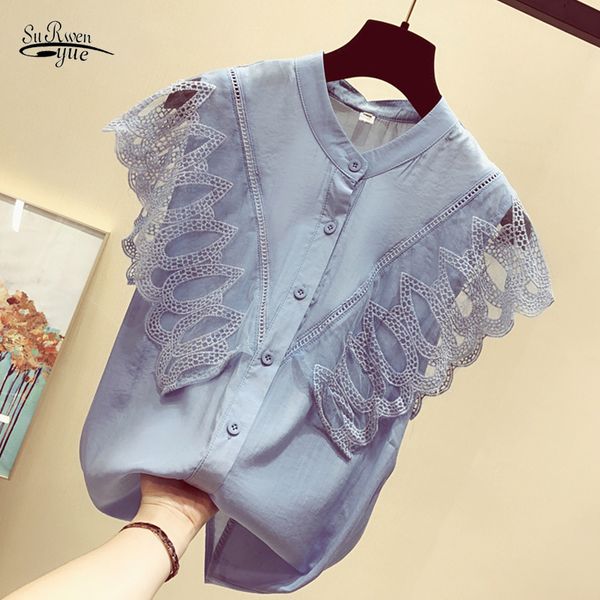 korean fashion clothing solid shirt women spring summer new womens and blouses elegant lace patchwork chemisier femme 9356 210225, White
korean fashion clothing solid shirt women spring summer new womens and blouses elegant lace patchwork chemisier femme 9356 210225, White