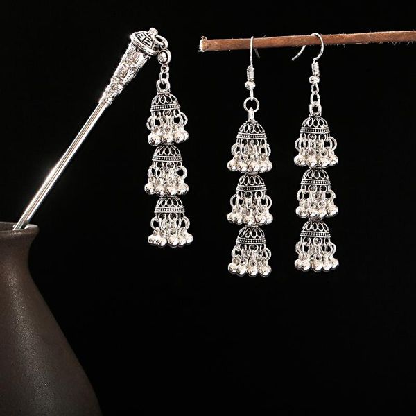 hair clips & barrettes bells jhumka earrings hairpins set sticks for accessories women jewelry girl gift gypsy earring pendant hairpi, Golden;silver
hair clips & barrettes bells jhumka earrings hairpins set sticks for accessories women jewelry girl gift gypsy earring pendant hairpi, Golden;silver