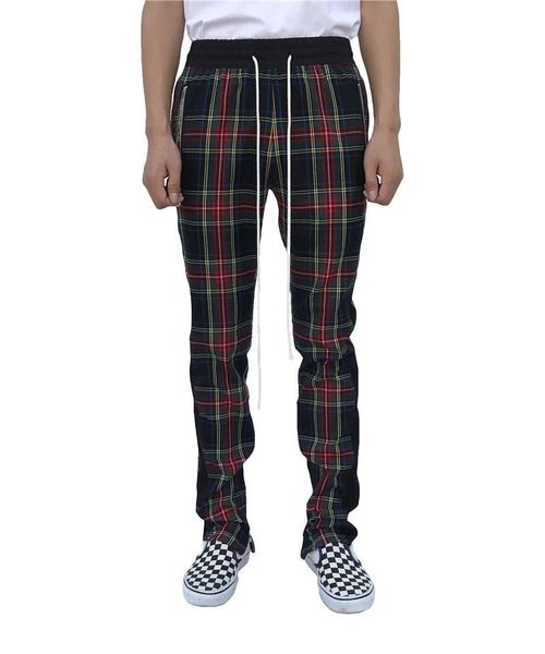 men's pants 2021 sports european and american trend scottish contrast color outdoor casual plaid, Black
men's pants 2021 sports european and american trend scottish contrast color outdoor casual plaid, Black