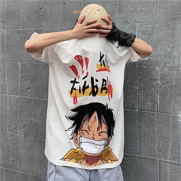 2021 new manga curta camisa moda de alta rua t legal japo tshirt masculino 5ucr, White;black
2021 new manga curta camisa moda de alta rua t legal japo tshirt masculino 5ucr, White;black