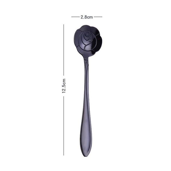 black rainbow spoons flower dessert coffee spoons stainless steel sugar spoons cutlery 8 d jllyio sport77777
black rainbow spoons flower dessert coffee spoons stainless steel sugar spoons cutlery 8 d jllyio sport77777