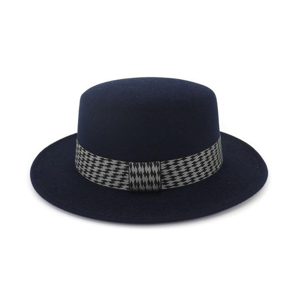 wide brim hats british style flat fashion autumn winter retro keep warm gentlemancap jazz hat classic woolen striped belt, Blue;gray
wide brim hats british style flat fashion autumn winter retro keep warm gentlemancap jazz hat classic woolen striped belt, Blue;gray