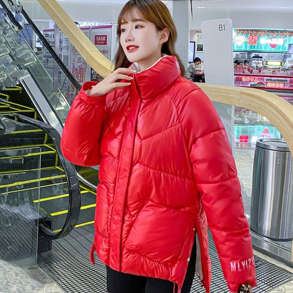 2021 new winter coat of shiny cotton woman fashion down casual jacket short outerwear korean plus size female parker g0m5, Black
2021 new winter coat of shiny cotton woman fashion down casual jacket short outerwear korean plus size female parker g0m5, Black
