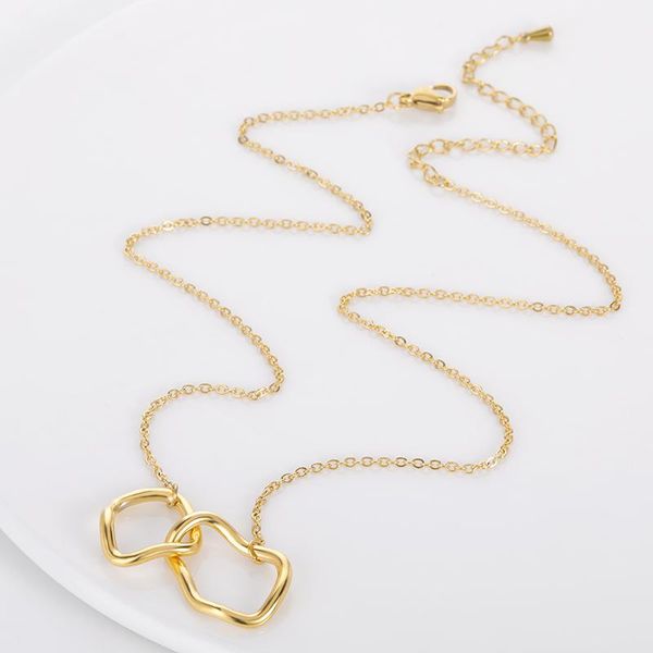 pendant necklaces 2021 fashion simple jewelry trendy gold plated womens geometry choker girl party gift, Silver
pendant necklaces 2021 fashion simple jewelry trendy gold plated womens geometry choker girl party gift, Silver