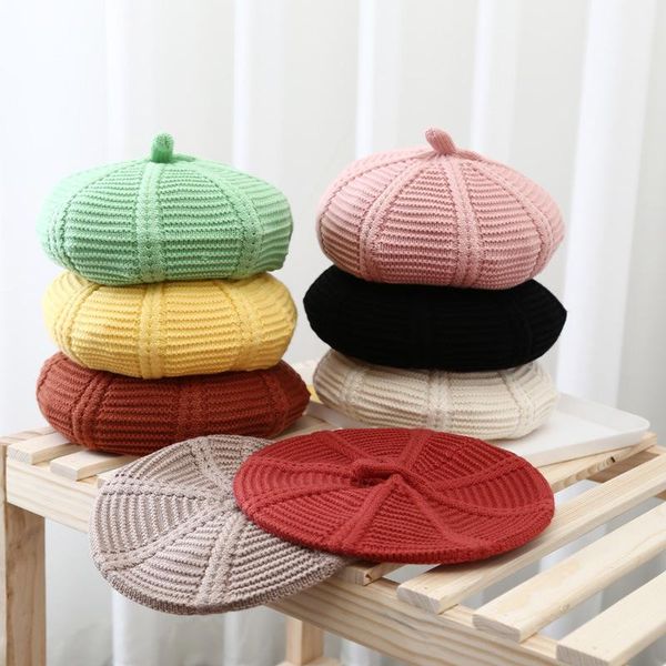 caps & hats fashion knit beret multicolor children baby autumn winter styling accessories hipster painter hat for girls kids bonnet, Yellow
caps & hats fashion knit beret multicolor children baby autumn winter styling accessories hipster painter hat for girls kids bonnet, Yellow