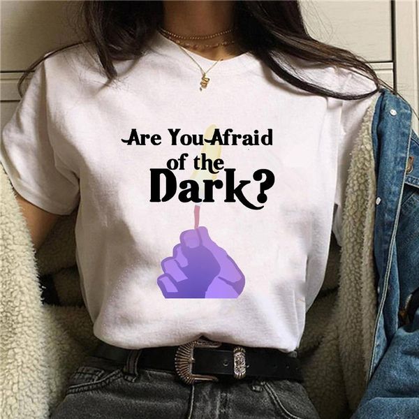 women's t-shirt are you afraid of the dark japanese casual harajuku anime print fashion summer women, White
women's t-shirt are you afraid of the dark japanese casual harajuku anime print fashion summer women, White