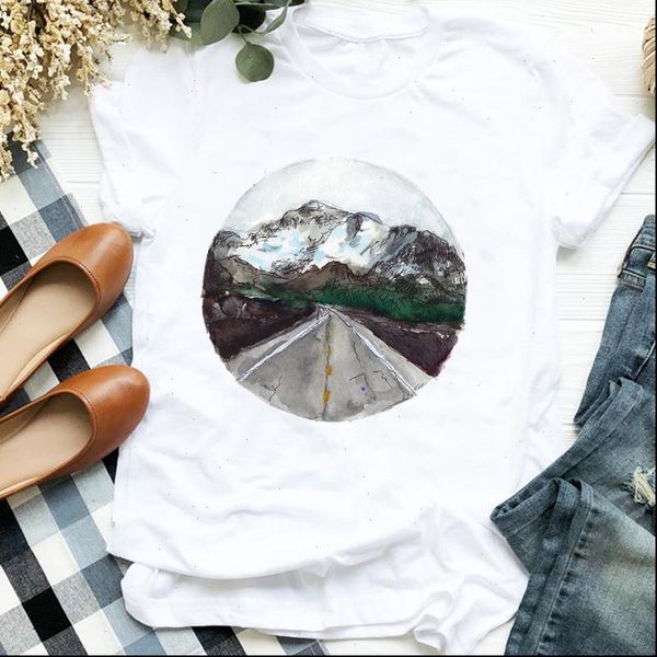 women lady 90s mountain travel ladies fashion cartoon print fashion t tee womens tshirt female shirt clothes graphic t shirt, White
women lady 90s mountain travel ladies fashion cartoon print fashion t tee womens tshirt female shirt clothes graphic t shirt, White