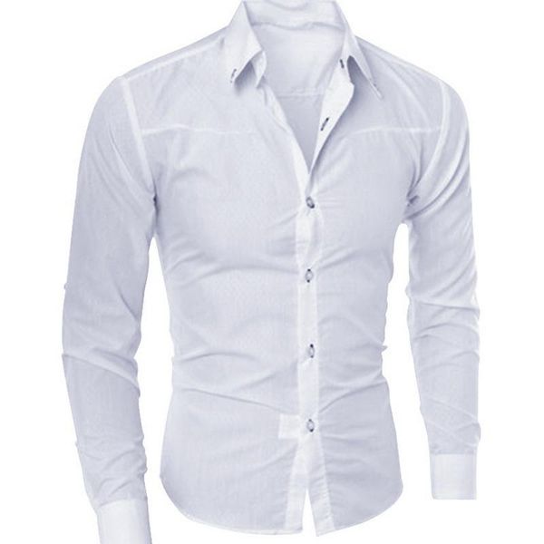 men's dress shirts fashion spring autumn men arrivals slim fit male shirt solid long sleeve british style office cotton, White;black
men's dress shirts fashion spring autumn men arrivals slim fit male shirt solid long sleeve british style office cotton, White;black