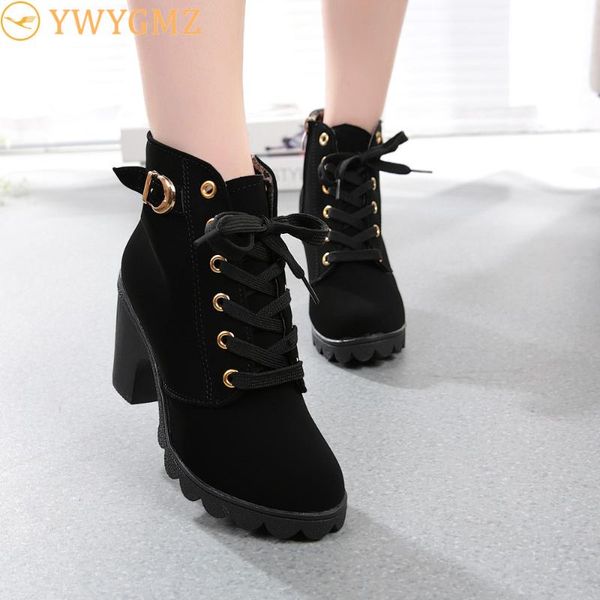 boots 2021 autumn winter women solid lace-up european ladies shoes pu fashion heels 35-43, Black
boots 2021 autumn winter women solid lace-up european ladies shoes pu fashion heels 35-43, Black