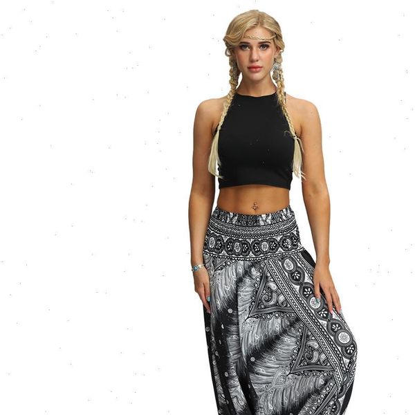 arrival women pants bohemian plus size loose pant print casual trouser baggy aladdin harem 17 colors hip droppship, Black;white
arrival women pants bohemian plus size loose pant print casual trouser baggy aladdin harem 17 colors hip droppship, Black;white