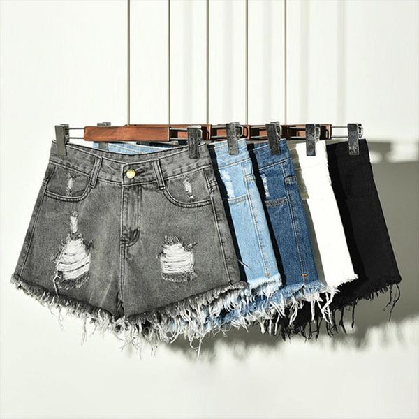 summer casual denim shorts women jeans high waist fur lined leg openings plus sizes s 6xl short, Blue
summer casual denim shorts women jeans high waist fur lined leg openings plus sizes s 6xl short, Blue