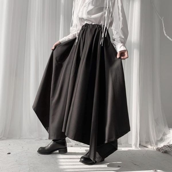 women's pants & capris 2021 fashion long wide leg for women irregural trousers plus size s-2xl black summer elastic waist, Black;white
women's pants & capris 2021 fashion long wide leg for women irregural trousers plus size s-2xl black summer elastic waist, Black;white
