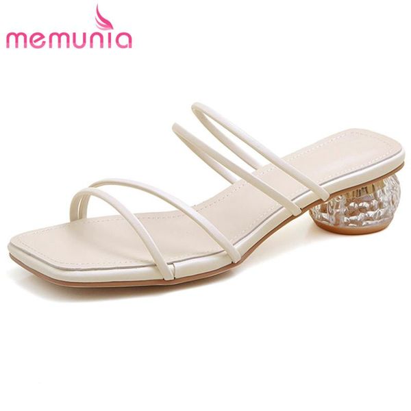 sandals memunia 2021 arrive women thick heel casual party shoes simple fashion summer ladies big size 40, Black
sandals memunia 2021 arrive women thick heel casual party shoes simple fashion summer ladies big size 40, Black