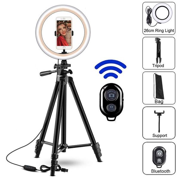 10inch led pgraphy lighting selfie ring light with tripod p stand ringlight for live video streaming youtube makeup set
10inch led pgraphy lighting selfie ring light with tripod p stand ringlight for live video streaming youtube makeup set