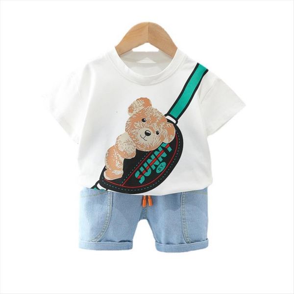 summer baby girl clothes suit fashion boys clothing children t shirt shorts 2pcs sets toddler sports costume kids tracksuits, White
summer baby girl clothes suit fashion boys clothing children t shirt shorts 2pcs sets toddler sports costume kids tracksuits, White