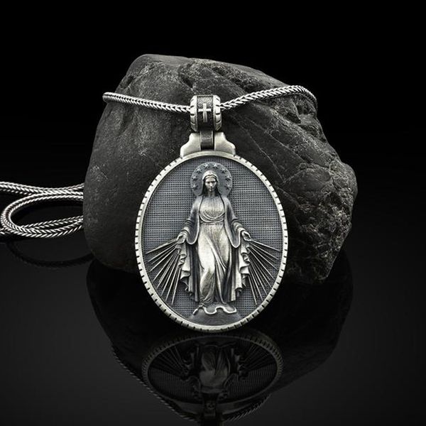 mary virgin designer pendant necklace medallion religion christianity stainless steel catholicism 2021 womens mens luxury, Silver
mary virgin designer pendant necklace medallion religion christianity stainless steel catholicism 2021 womens mens luxury, Silver