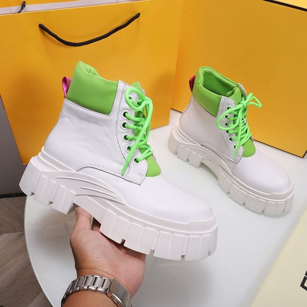 r woman ankle boots half boots luxury women casual shoes color joint cushion rubber sole fashion triple big head fluorescence leather sneake, Black
r woman ankle boots half boots luxury women casual shoes color joint cushion rubber sole fashion triple big head fluorescence leather sneake, Black