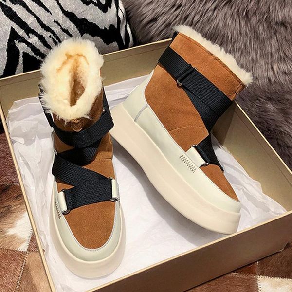 boots flat platform snow natural wool fur ankle pink black color blocking trendy shoes winter warm women's
boots flat platform snow natural wool fur ankle pink black color blocking trendy shoes winter warm women's