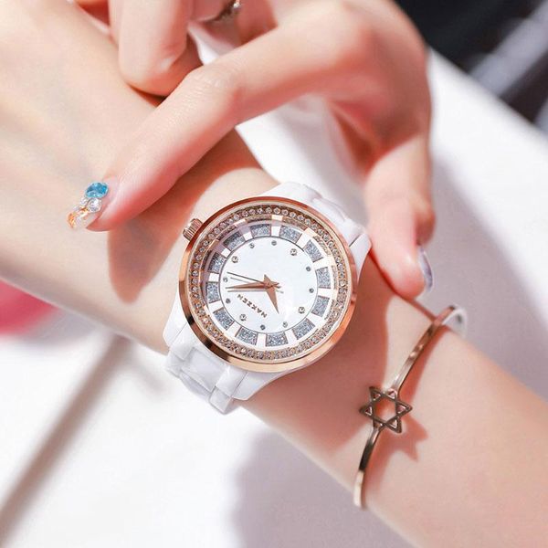 wristwatches women watch diamond waterproof quartz ceramic strap watches female clock relogio feminino zegarek damski, Slivery;brown
wristwatches women watch diamond waterproof quartz ceramic strap watches female clock relogio feminino zegarek damski, Slivery;brown