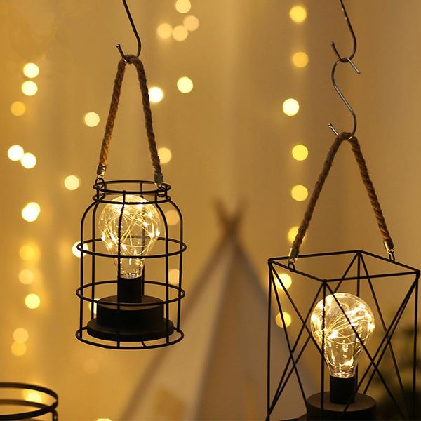 portable lanterns 1pc creative industrial hollow led hanging lamp home bedroom rope wire light
portable lanterns 1pc creative industrial hollow led hanging lamp home bedroom rope wire light