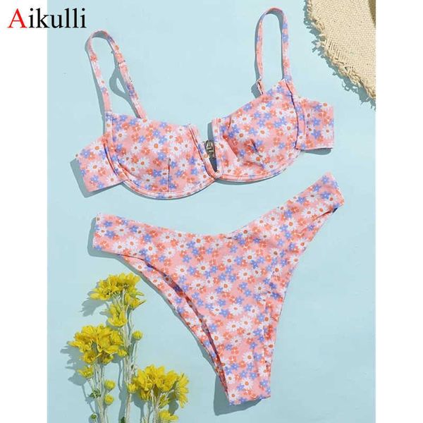 swimwear 2021 v-bar underwired bikinis floral women swimsuit female v-neck bikini set push up beach wear swim bathing suits, White;black
swimwear 2021 v-bar underwired bikinis floral women swimsuit female v-neck bikini set push up beach wear swim bathing suits, White;black
