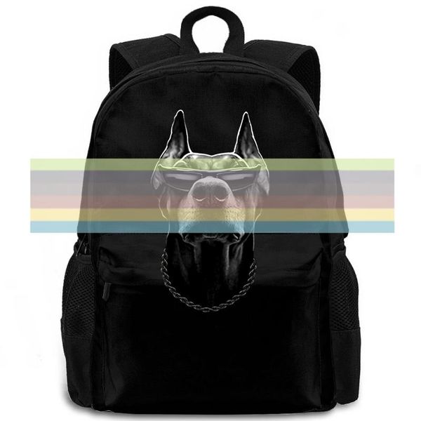 backpack dober with shades and necklace cool dog lover slim fit women men laptravel school student
backpack dober with shades and necklace cool dog lover slim fit women men laptravel school student
