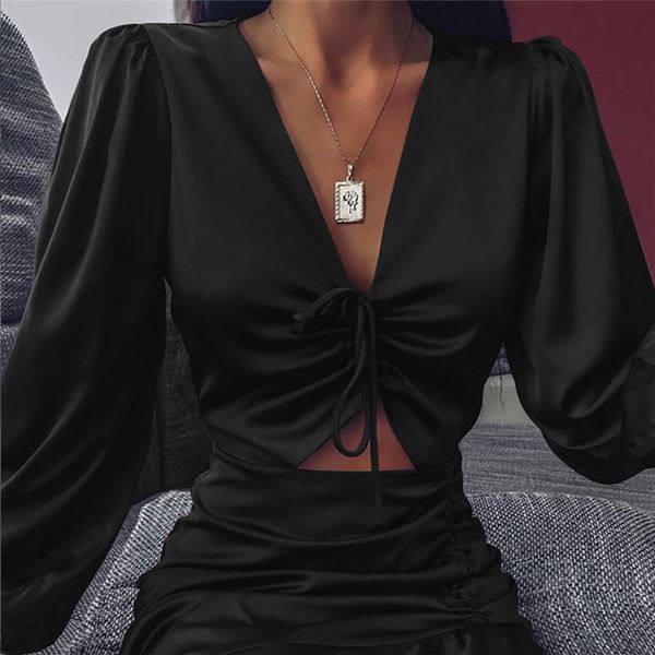 casual dresses ahagaga v-neck black party dress women lace up ruffles holow out ruched female vestidos elegant bandage slim, Black;gray
casual dresses ahagaga v-neck black party dress women lace up ruffles holow out ruched female vestidos elegant bandage slim, Black;gray