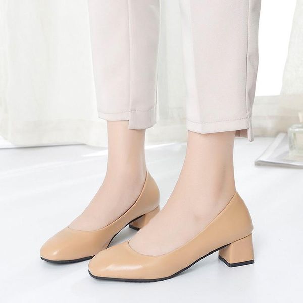dress shoes brief solid chunky single women autumn square toe shallow high heel office ladies exquisite work zapatos mujer, Black
dress shoes brief solid chunky single women autumn square toe shallow high heel office ladies exquisite work zapatos mujer, Black