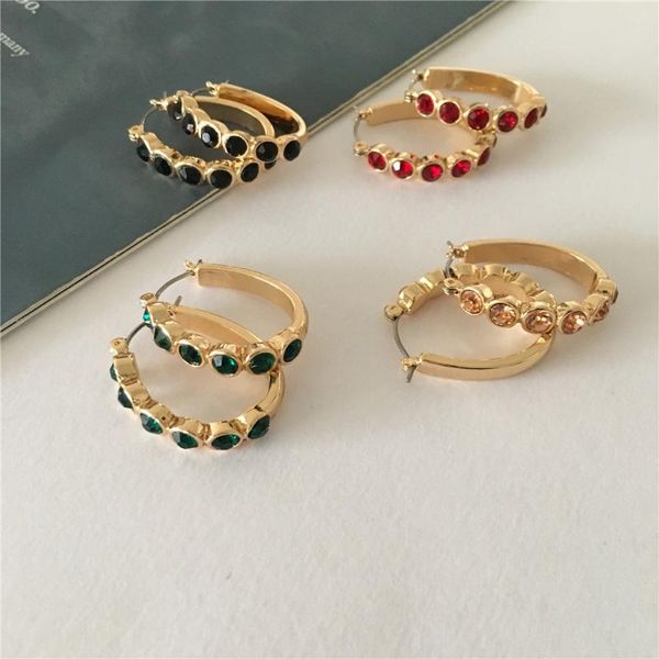 hoop & huggie trendy gold color plating multi colored black red green peach stone oval medium earrings for women girl elegant ol jewelry, Golden;silver
hoop & huggie trendy gold color plating multi colored black red green peach stone oval medium earrings for women girl elegant ol jewelry, Golden;silver