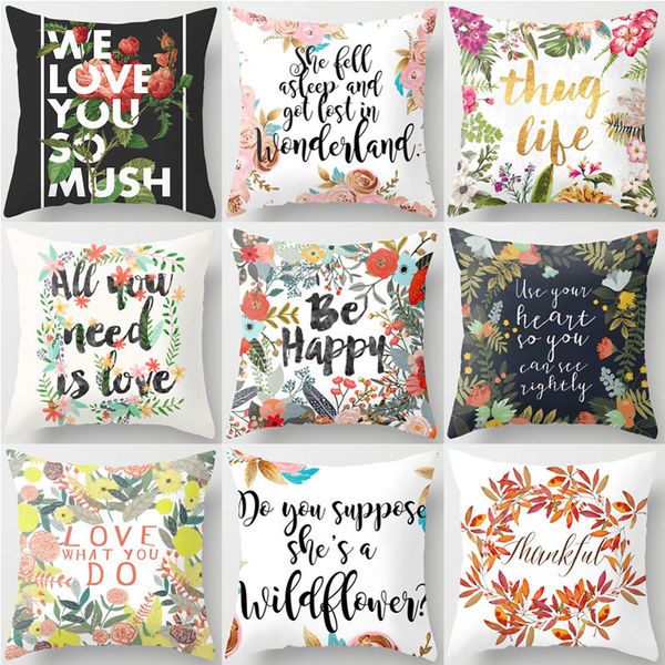 flower letter printed cushion cover polyester pillow case decorative pillow for home decoration sofa seat decor pillowcase 40858
flower letter printed cushion cover polyester pillow case decorative pillow for home decoration sofa seat decor pillowcase 40858
