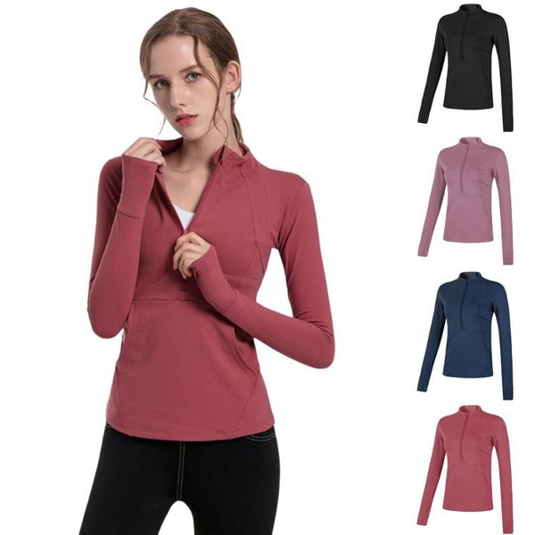yoga outfit women's sports jacket full zip workout running slim fit long sleeve track with thumb holes
yoga outfit women's sports jacket full zip workout running slim fit long sleeve track with thumb holes