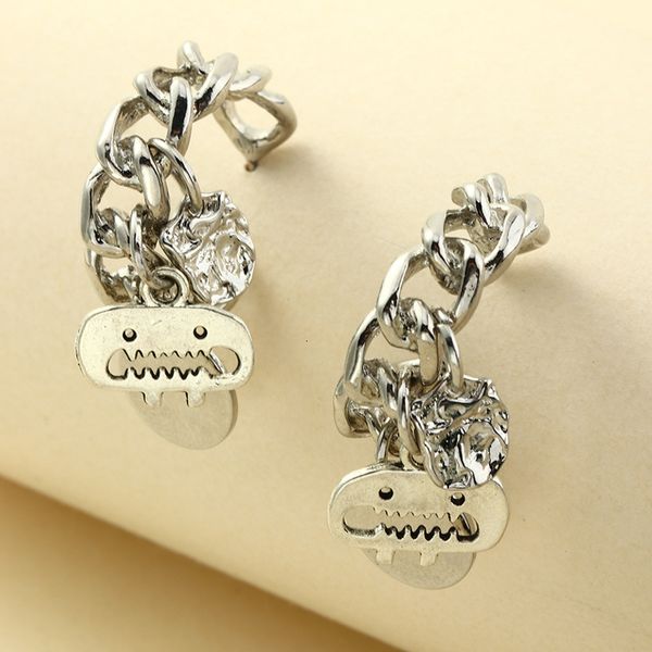 ez3175 jewelry cool style metal c-shaped personality creative irregular disc earrings, Silver
ez3175 jewelry cool style metal c-shaped personality creative irregular disc earrings, Silver