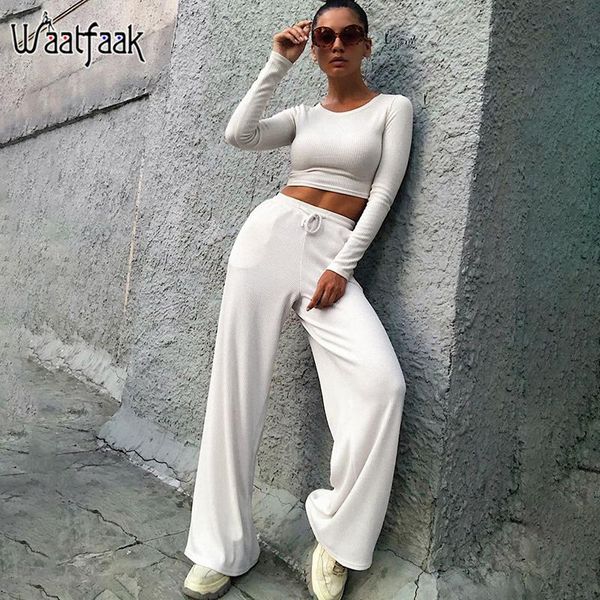women's tracksuits waatfaak autumn bell bottom pant suits women loose casual long sleeve crop t shirt vintage baggy harem pants two pie, Gray
women's tracksuits waatfaak autumn bell bottom pant suits women loose casual long sleeve crop t shirt vintage baggy harem pants two pie, Gray