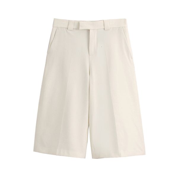 2021 new women chic pockets knee length fashion high waist zipper fly female white short pants pantalones cortos z19u, Black;white
2021 new women chic pockets knee length fashion high waist zipper fly female white short pants pantalones cortos z19u, Black;white