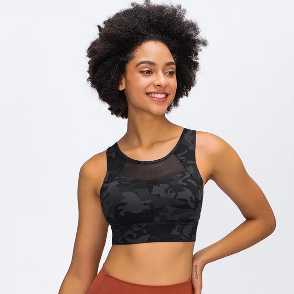 full coverage naked-feel gym fitness sports bras women camo prints adjustable buckle workout gym yoga brassiere, White;black
full coverage naked-feel gym fitness sports bras women camo prints adjustable buckle workout gym yoga brassiere, White;black