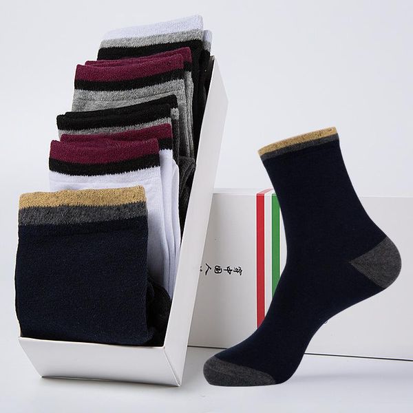men's socks 5 pairs spring autumn solid color business for men breathable sweat-absorbing and friction-proof mens cotton 621001, Black
men's socks 5 pairs spring autumn solid color business for men breathable sweat-absorbing and friction-proof mens cotton 621001, Black