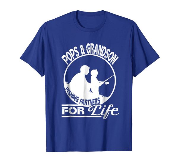 Pops and Grandson - Fishing partners - T-shirt gift, Mainly pictures