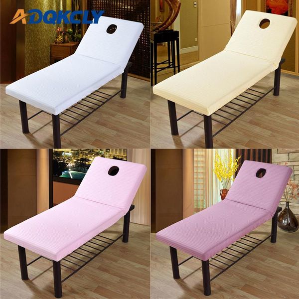 sheets & sets pure color beauty massage bed sheet 100% cotton elastic rubber band cover for spa treatment with breath hole
sheets & sets pure color beauty massage bed sheet 100% cotton elastic rubber band cover for spa treatment with breath hole