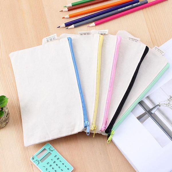 200pcs/lot blank canvas zipper pencil cases pen pouches cotton cosmetic bags makeup bags mobile phone clutch bag organizer
200pcs/lot blank canvas zipper pencil cases pen pouches cotton cosmetic bags makeup bags mobile phone clutch bag organizer